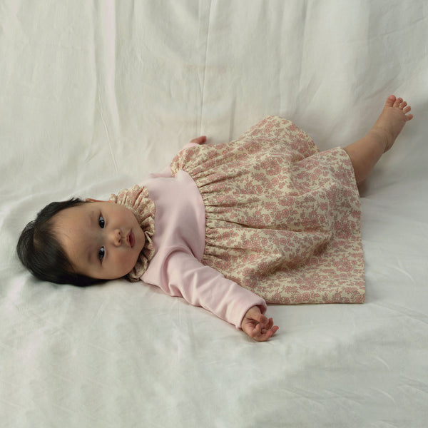Floral Frill Collar Dress