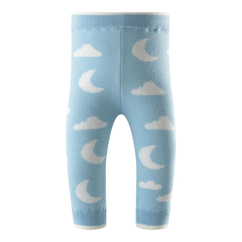 Cloud & Moon Knit Sweater & Leggings Set