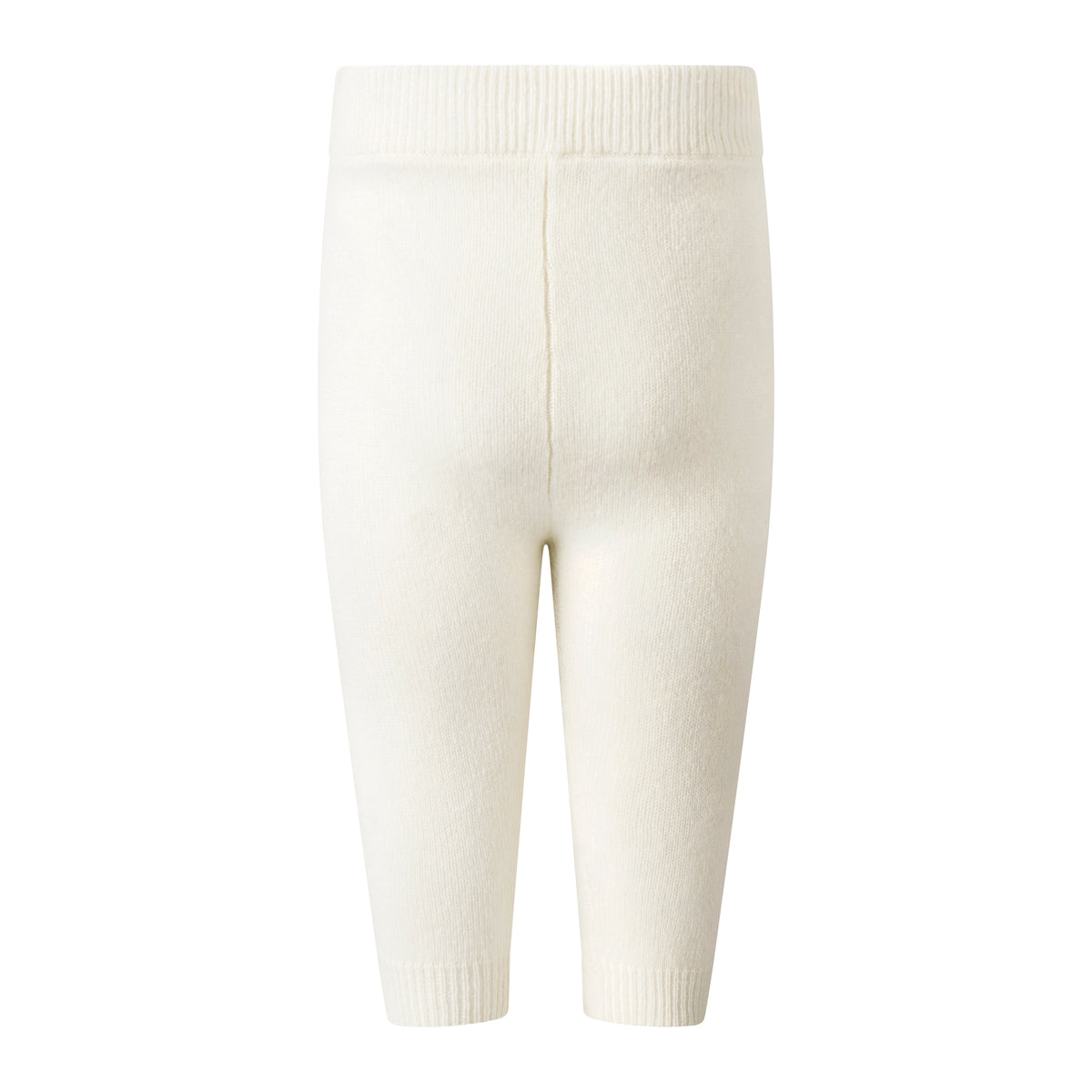 Ivory Cashmere Set with Broderie Collar
