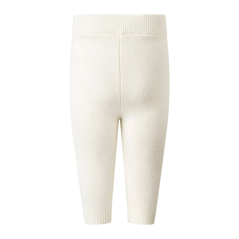 Cashmere Set with Broderie Collar