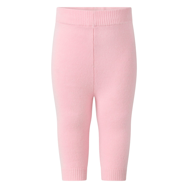Cashmere Set with Broderie Collar