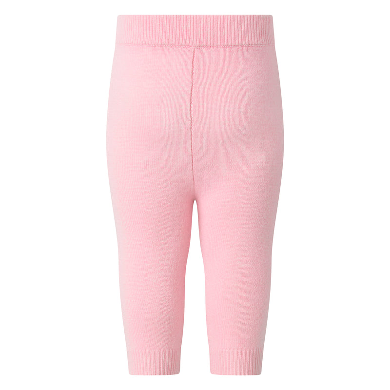 Cashmere Set with Broderie Collar