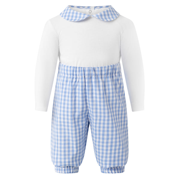 Gingham Check Body & Trousers Set