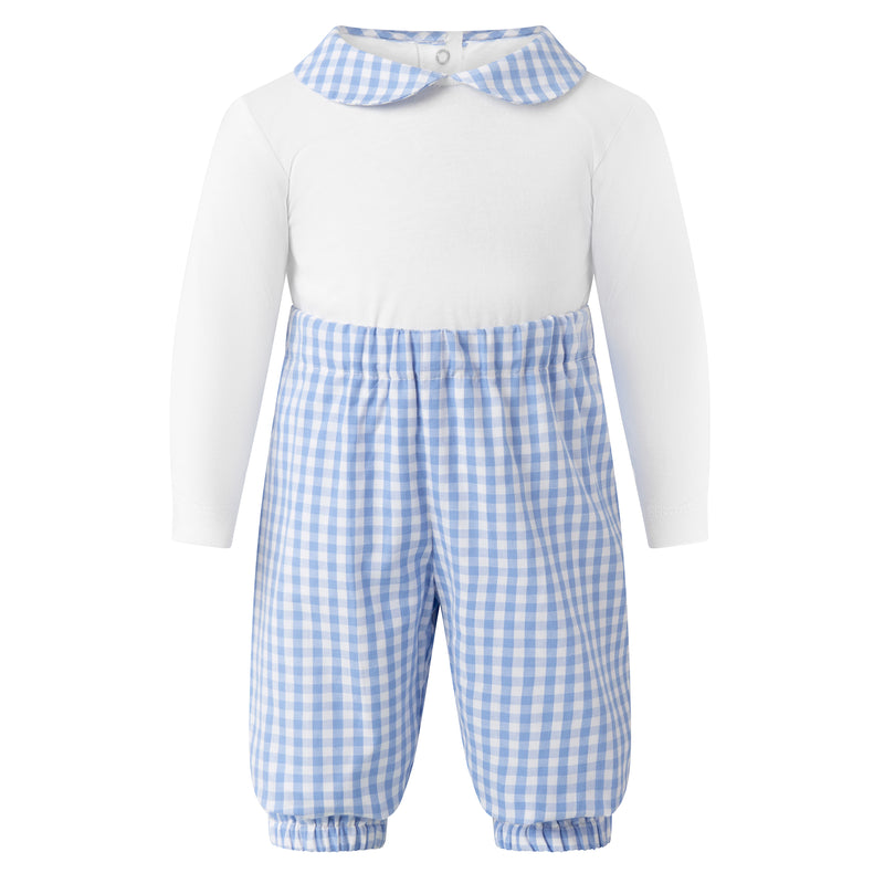 Gingham Check Body & Trousers Set