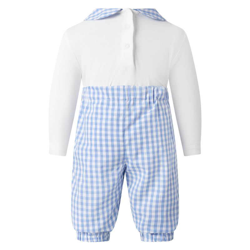 Gingham Check Body & Trousers Set