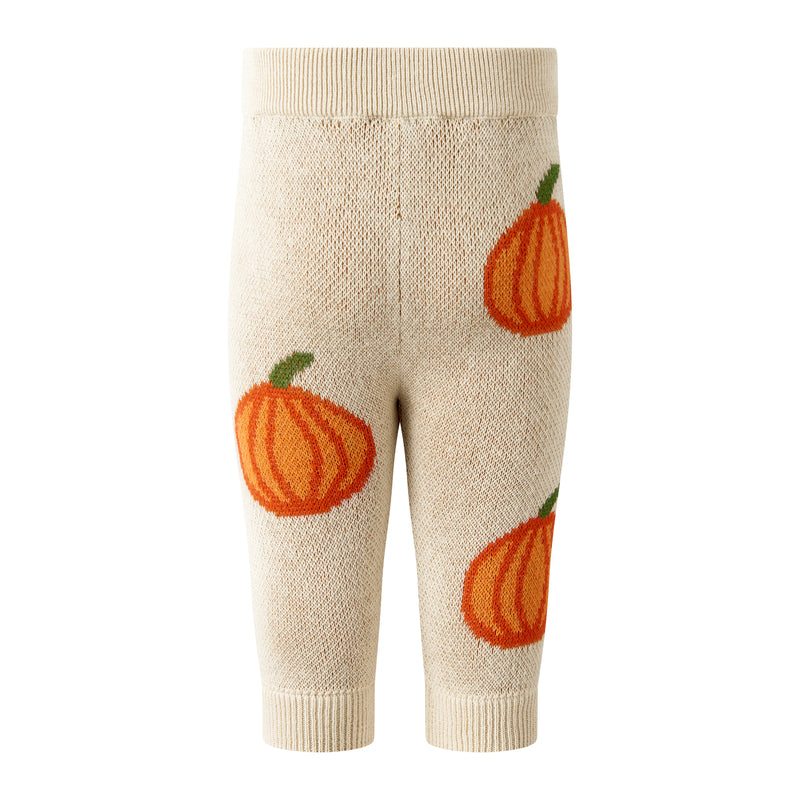 Pumpkin Knit Sweater & Leggings Set