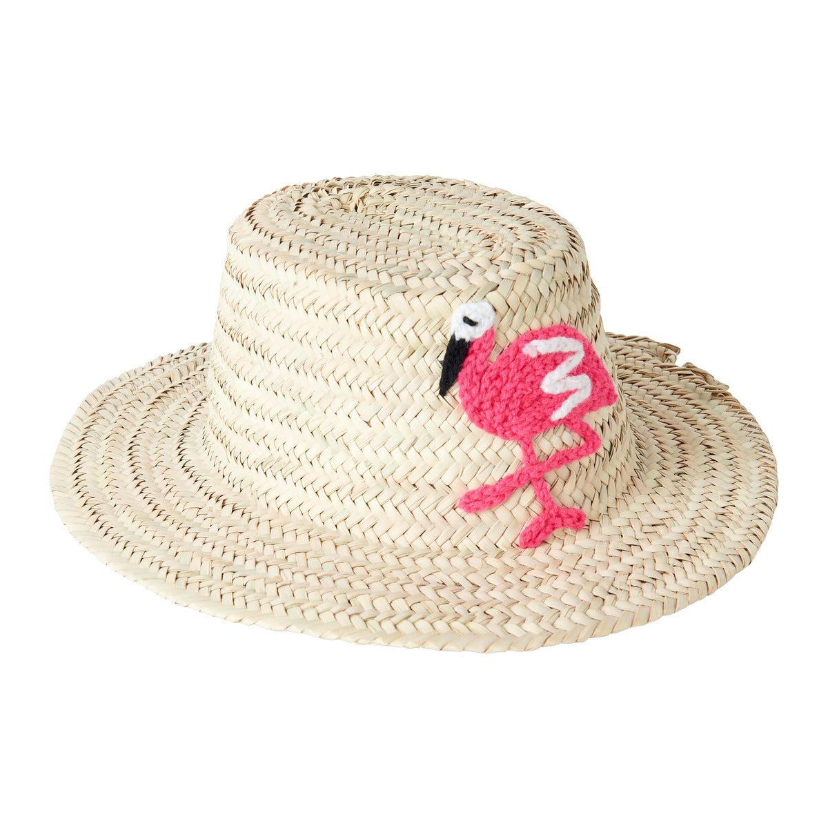 Flamingo Straw Hat