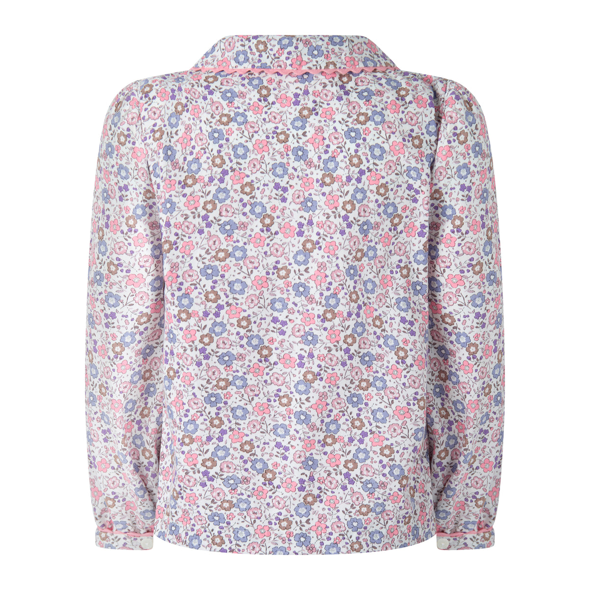 Pink Floral Blouse