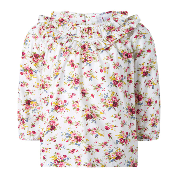 Bouquet Frill Blouse
