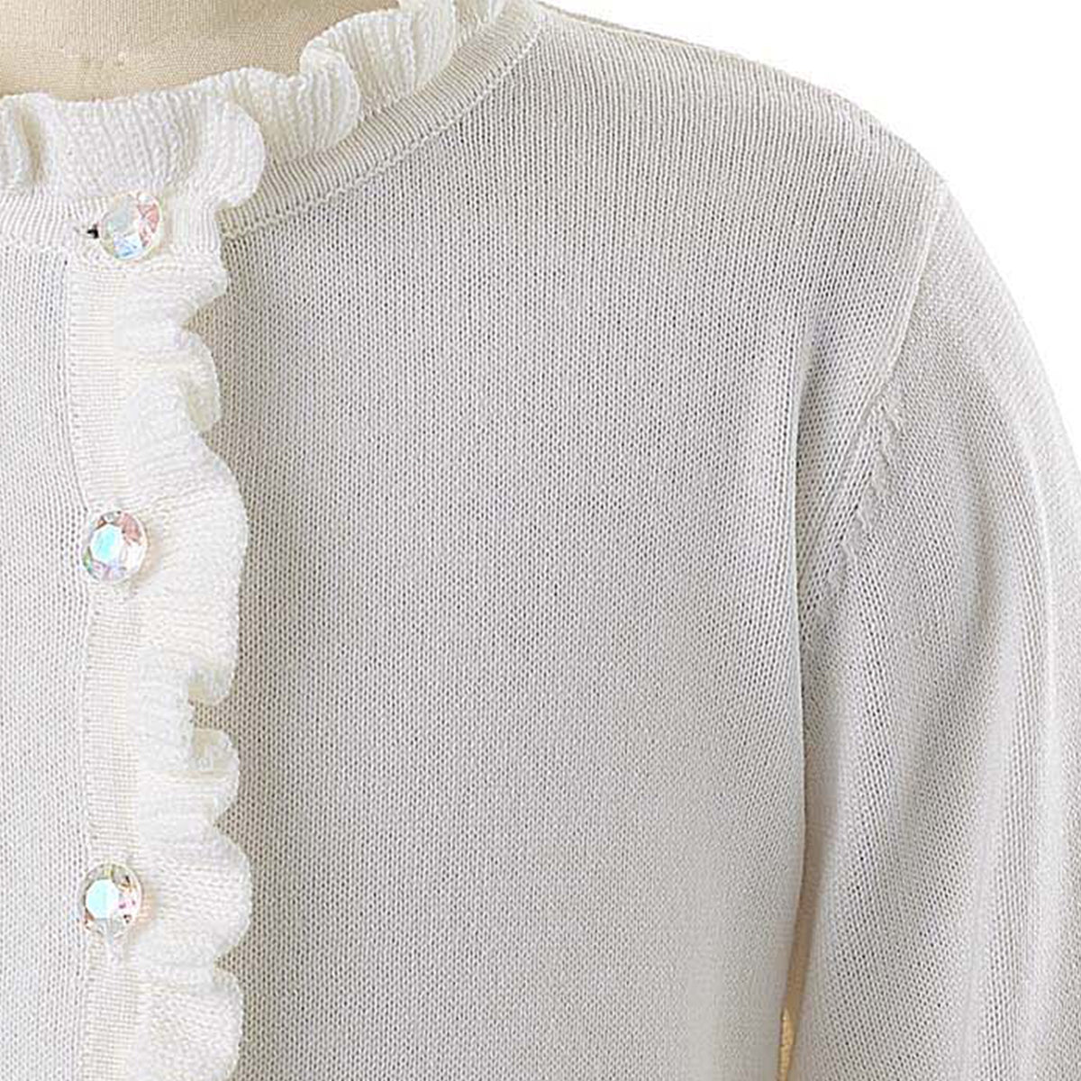 Ivory Frill Cardigan