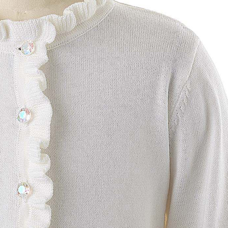 Ivory Frill Cardigan