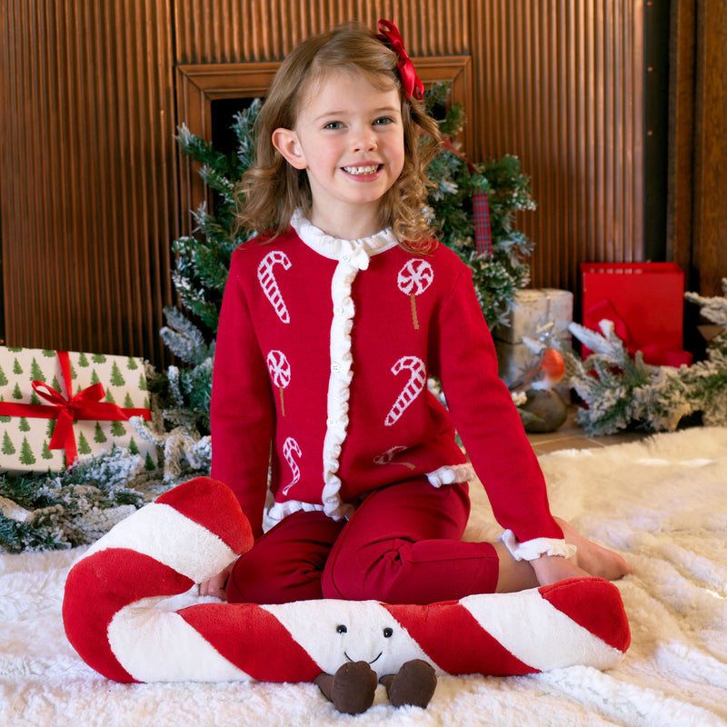 Candy Cane Cardigan