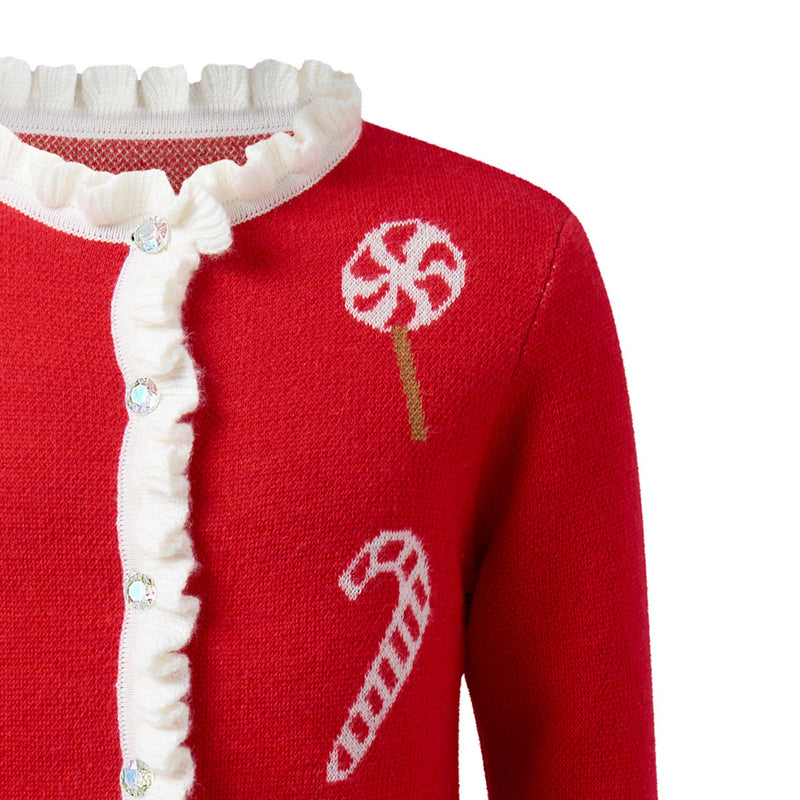 Candy Cane Cardigan