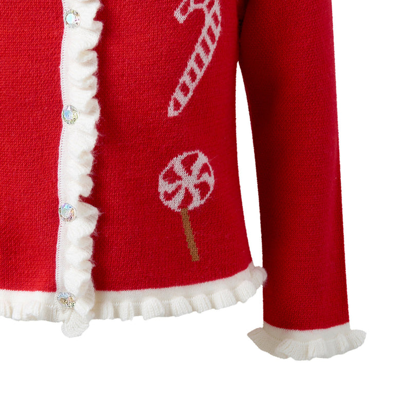 Candy Cane Cardigan