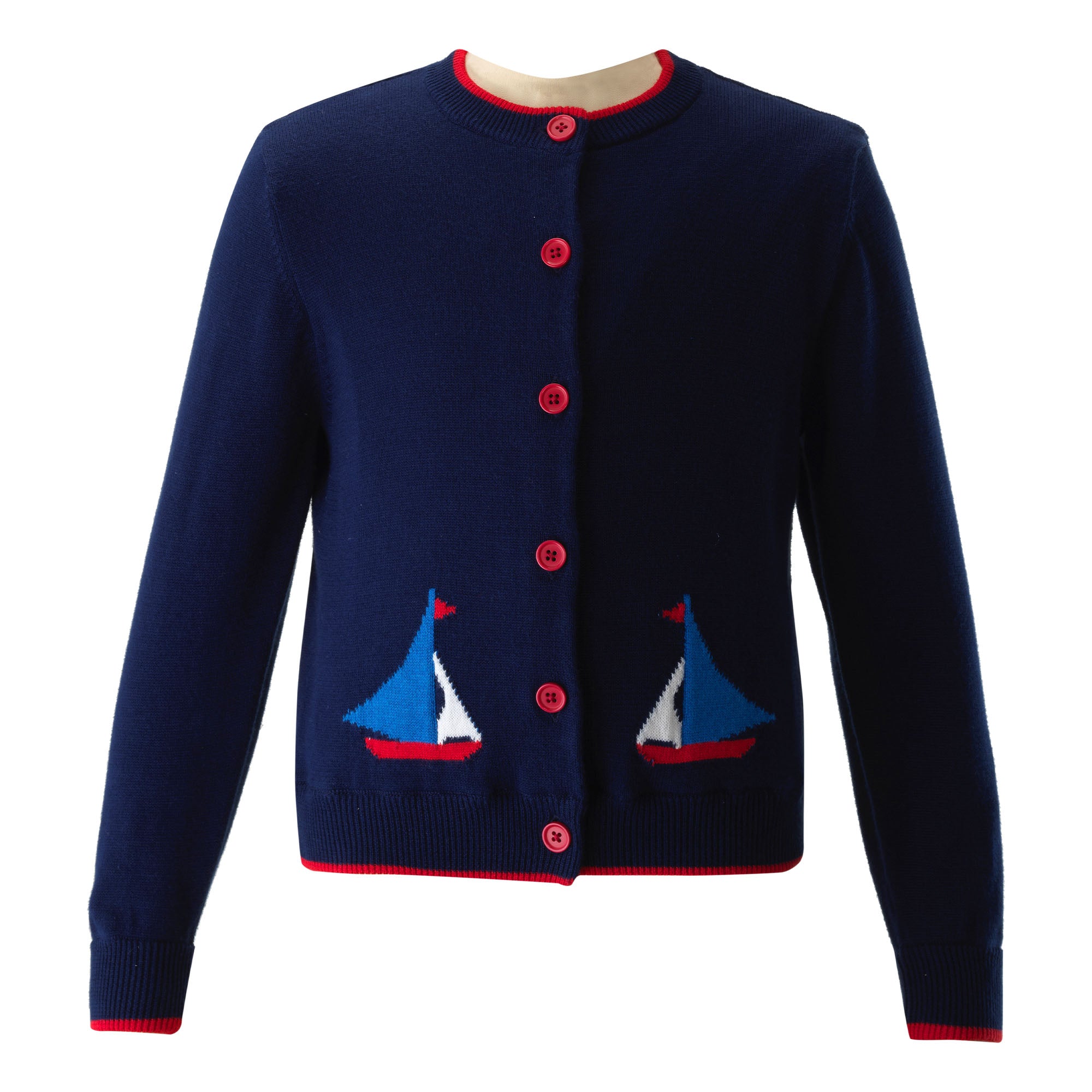 Manteau Fille KNITWORKS - Couleur écru/ivoire - Taille 8 Ans - Occasion Très Bon état