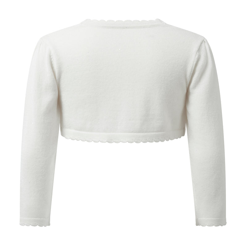 Sparkle Scalloped Bolero