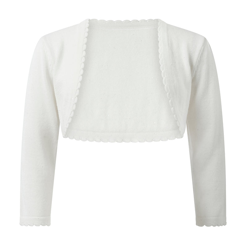 Sparkle Scalloped Bolero