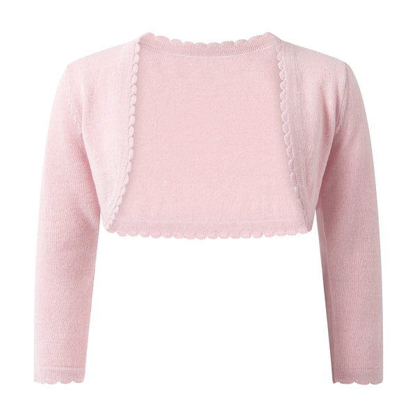 Sparkle Scalloped Bolero
