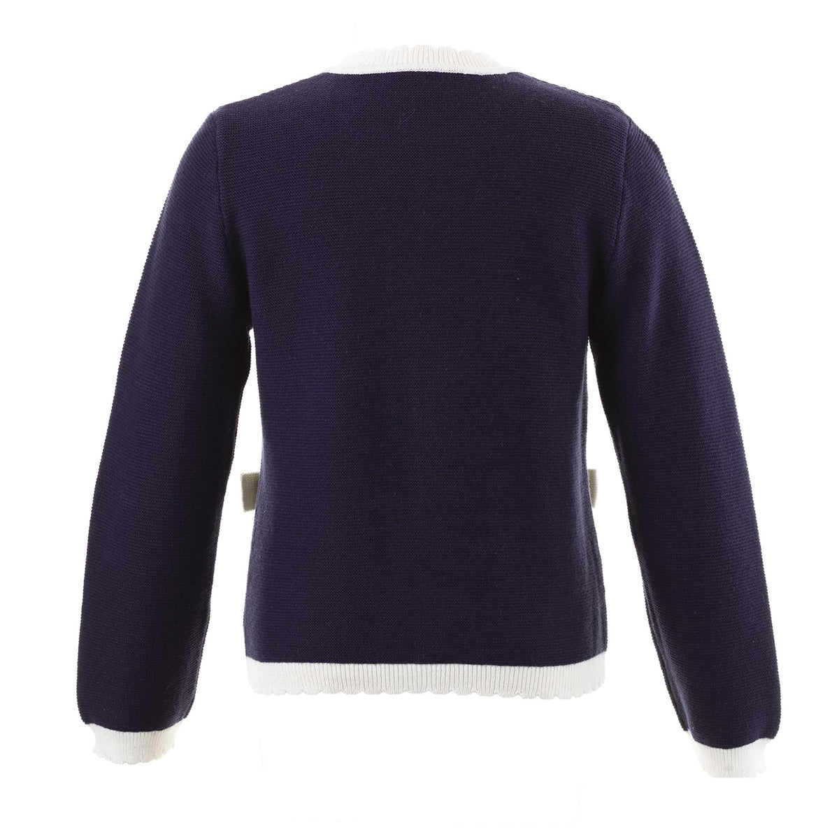 Bow Applique Cardigan
