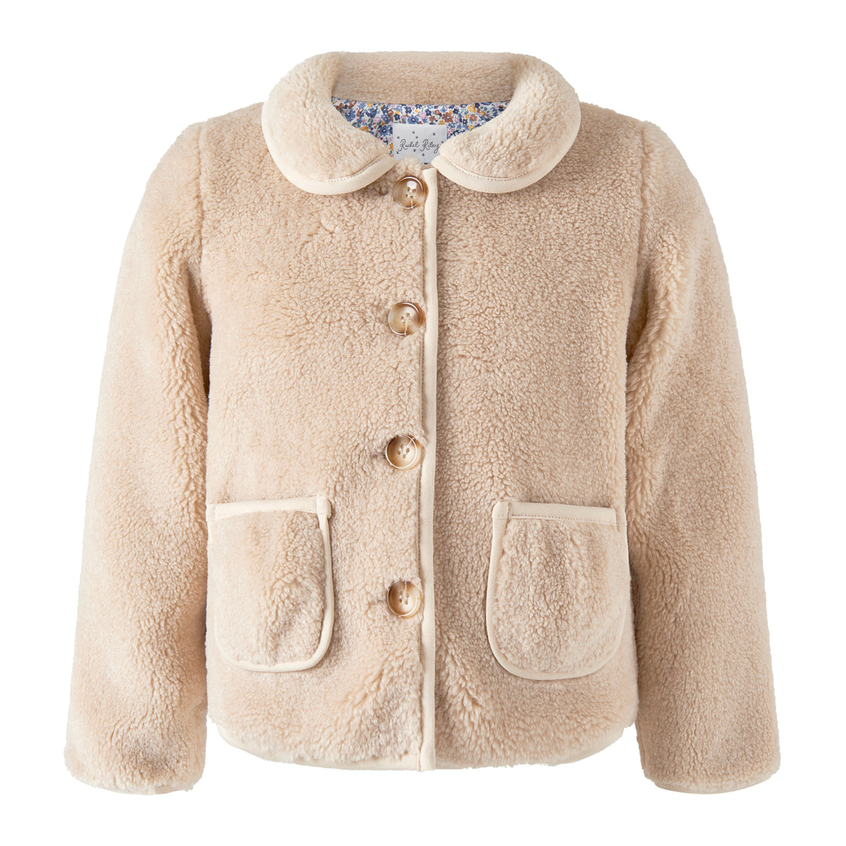 Beige Shearling Jacket