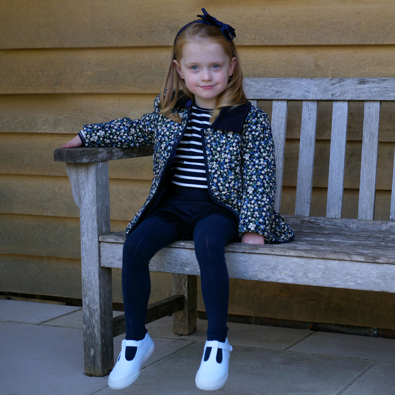 Berry Floral Quilted Jacket