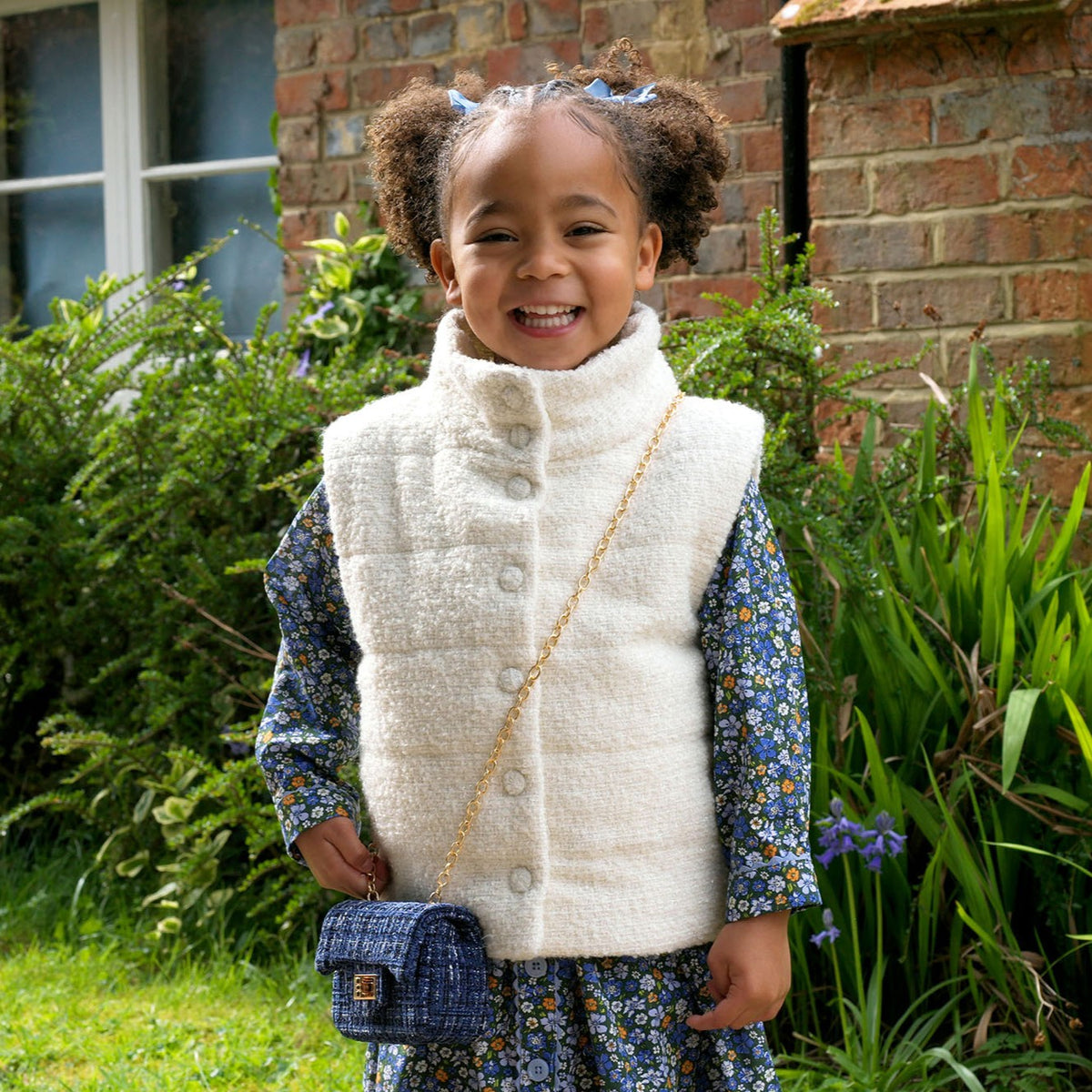 Tweed Padded Gilet