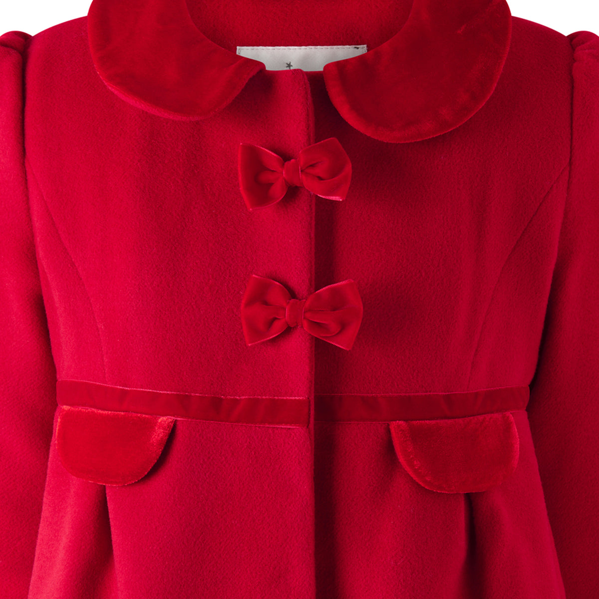 Red Bow Coat