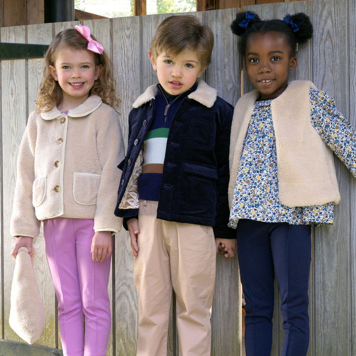 Beige Shearling Jacket