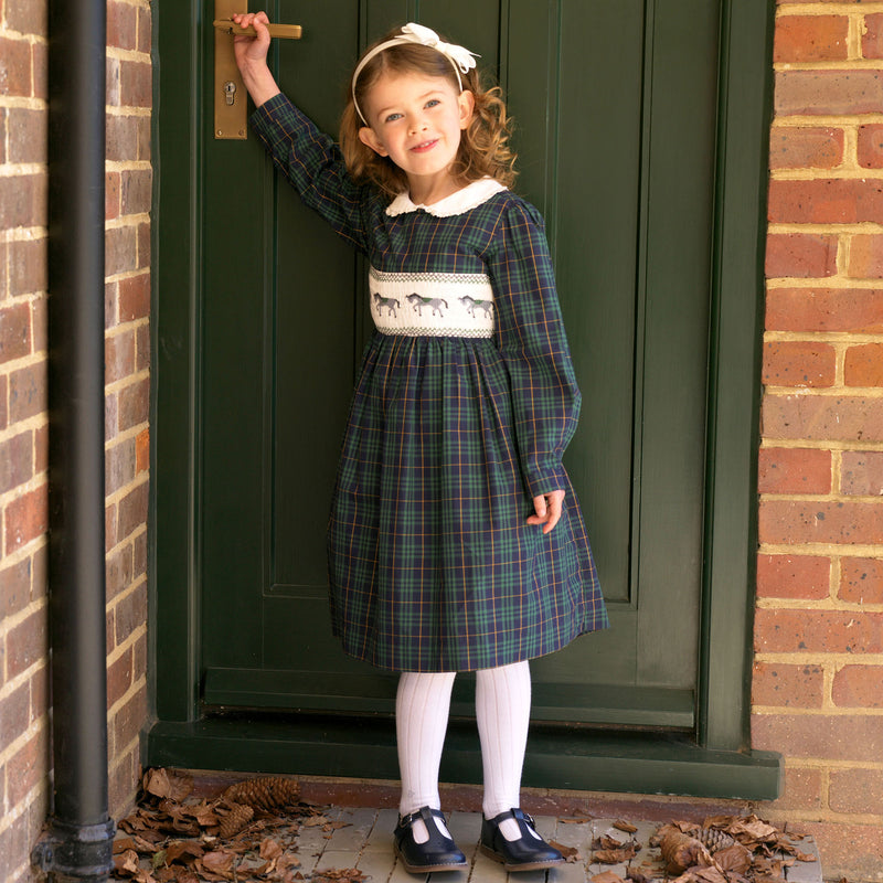 Pony Smocked Dress
