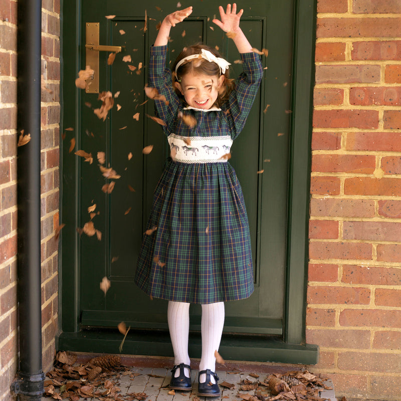 Pony Smocked Dress