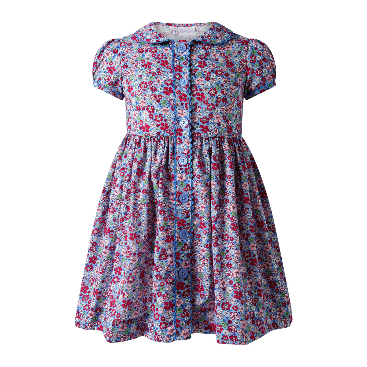 Country Garden Button-Front Dress