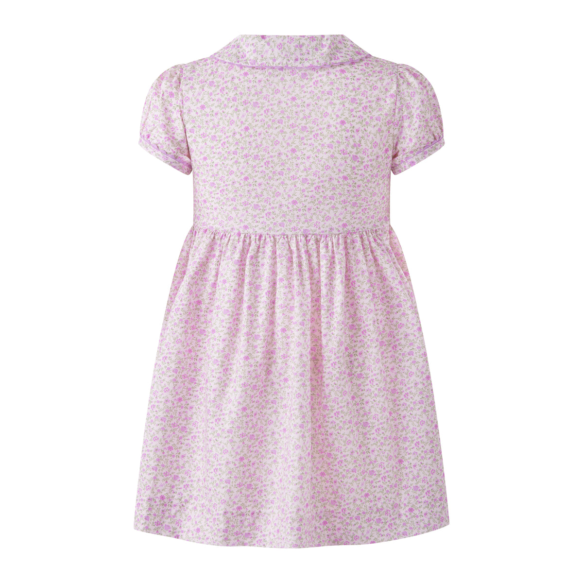 Ditsy Floral Button-Front Dress