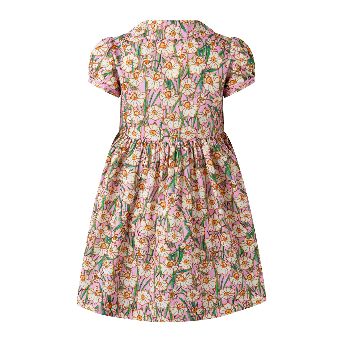 Daffodil Button-Front Dress