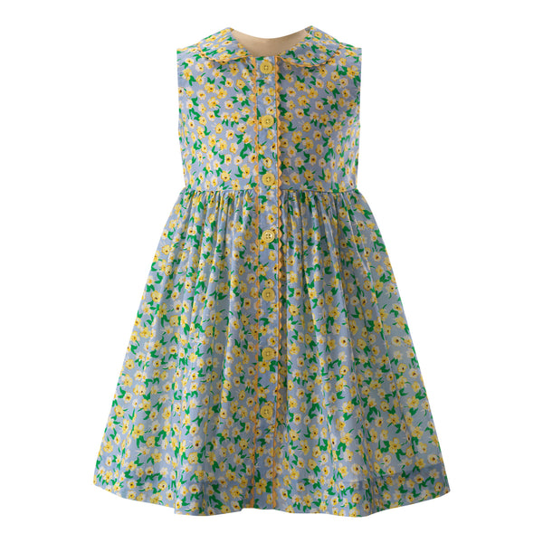 Wild Daisy Button-front Dress