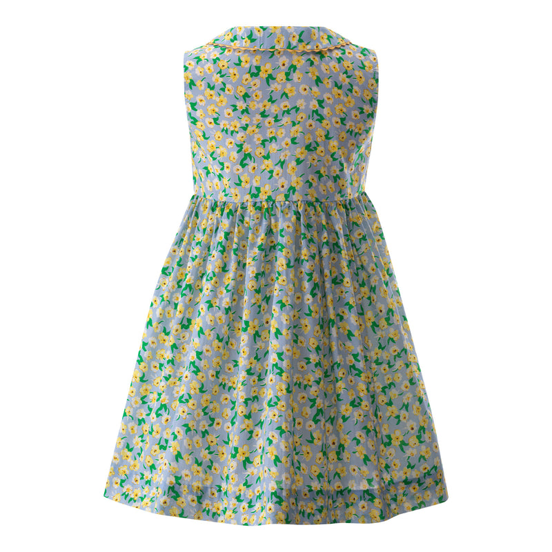 Wild Daisy Button-front Dress