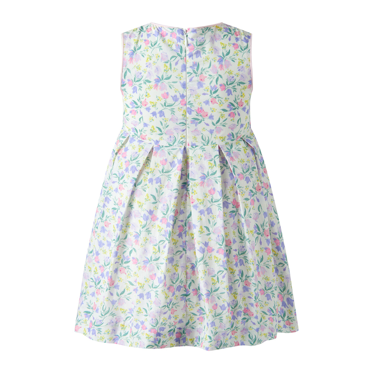 Purple Tulip Pleated Dress