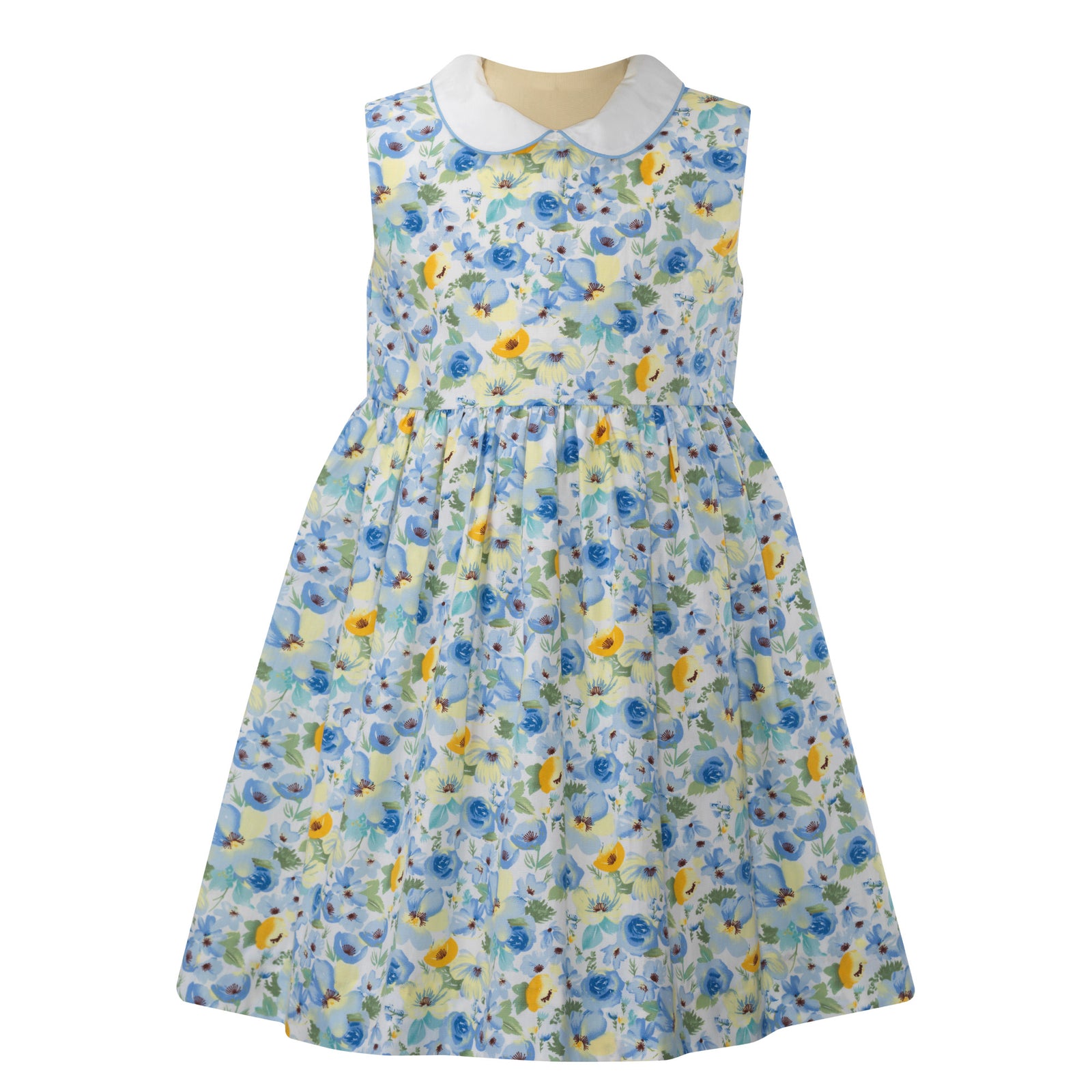Light blue peter pan collar dress online