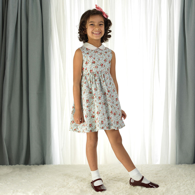 Peter pan collar flower girl dress outlet