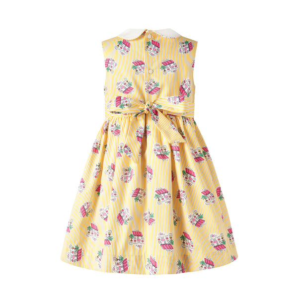 Peter Pan Collar Cafe Dress