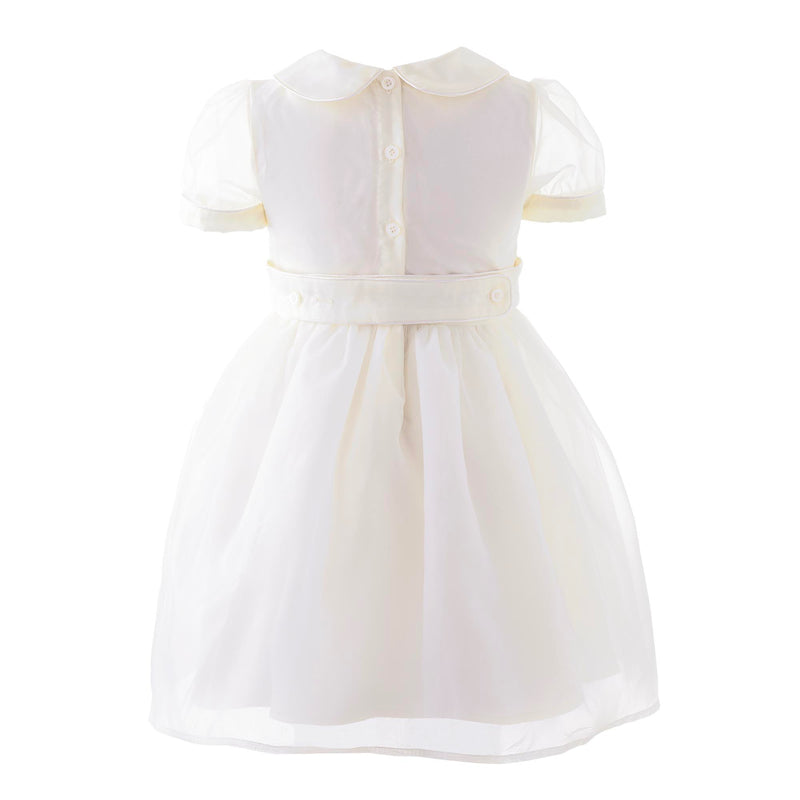 Organza Pintuck Dress