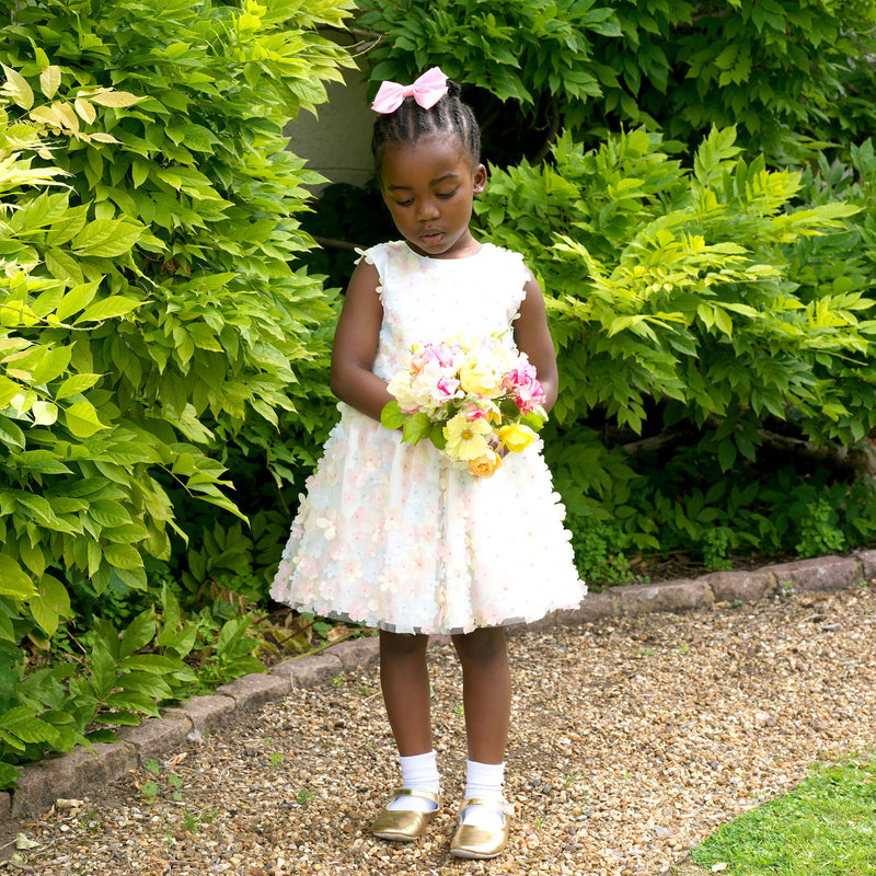 Flutter Flower Party Dress