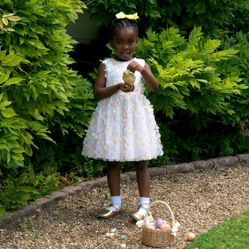 Flutter Flower Party Dress