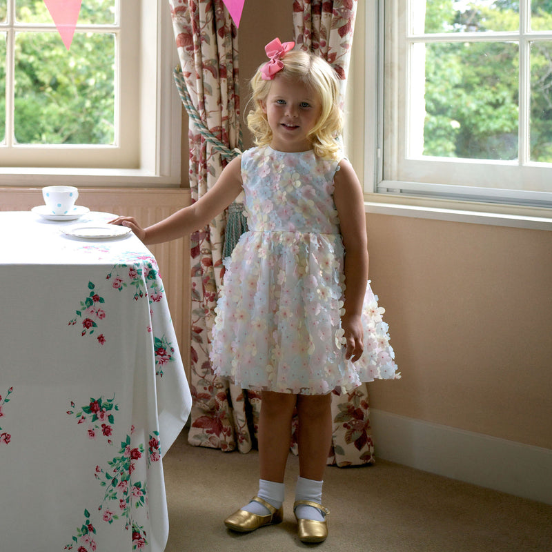 Flutter Flower Party Dress