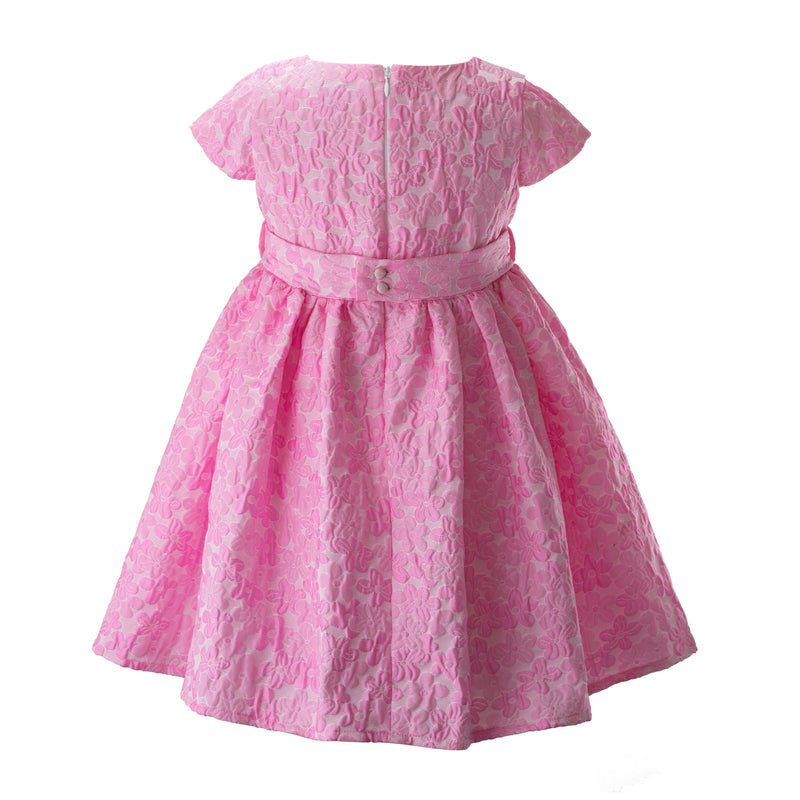 Pink Daisy Damask Party Dress