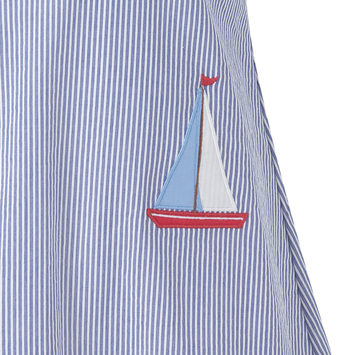 Sailboat Applique Shift Dress