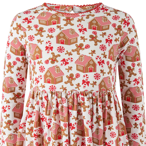 Gingerbread Jersey Dress