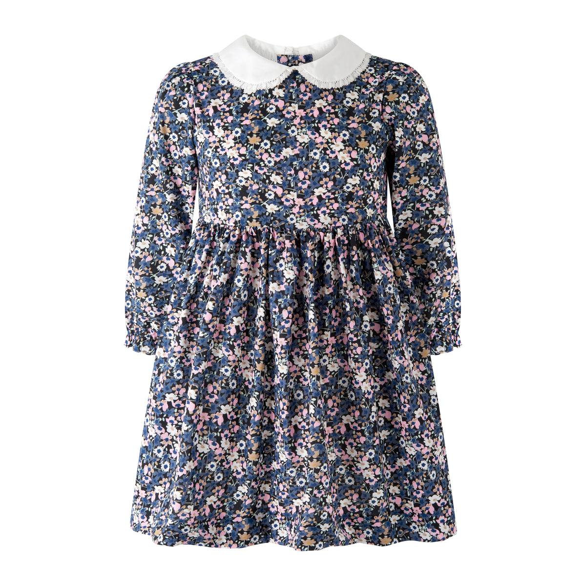 Meadow Floral Peter Pan Collar Dress