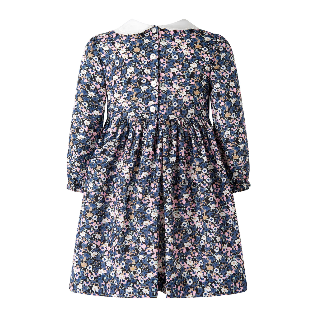 Meadow Floral Peter Pan Collar Dress