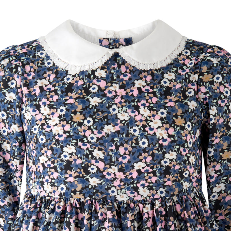 Meadow Floral Peter Pan Collar Dress