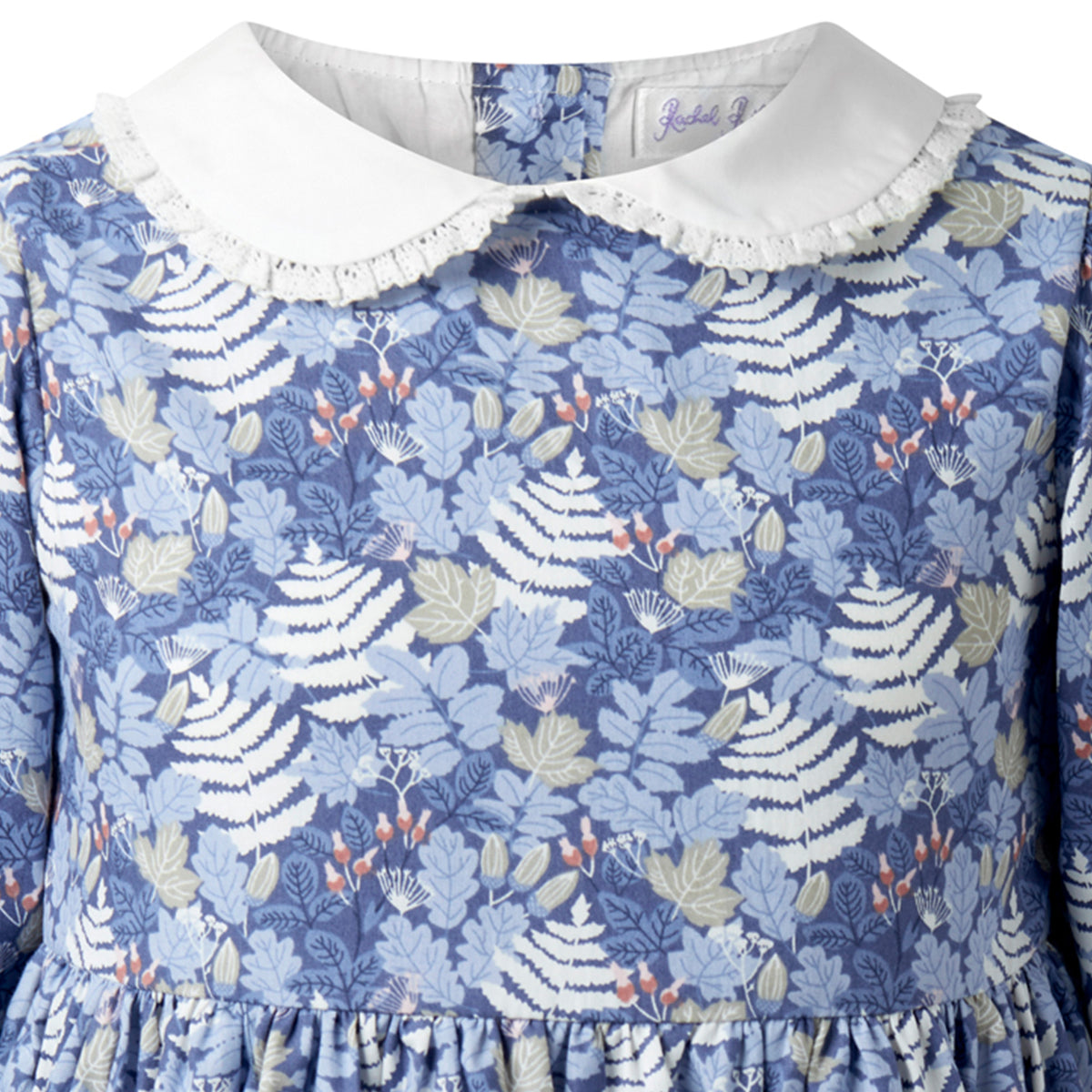 Acorn Leaf Peter Pan Collar Dress